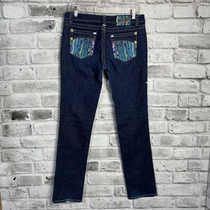 Coogi Vintage Y2K Embroidered Embellished Low Rise Jeans